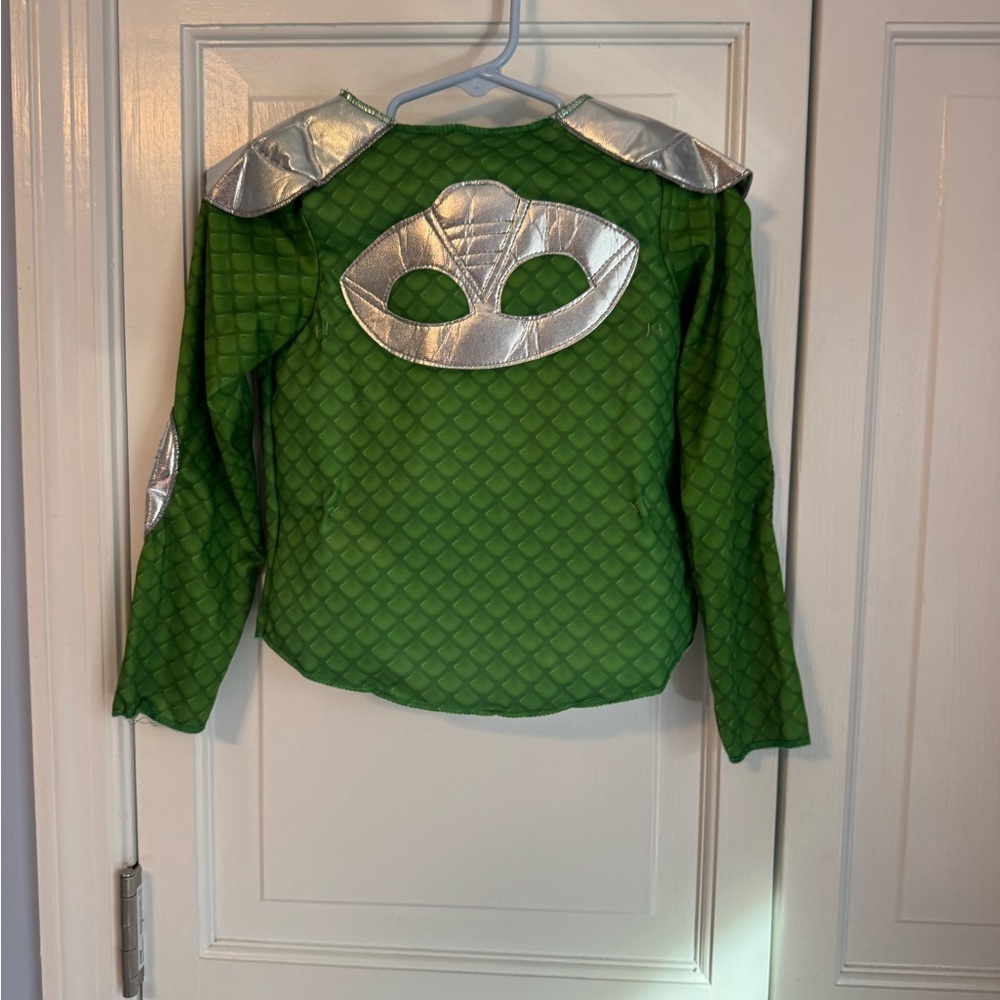 PJ Masks Green and Silver Kids Costume Dress Up Set! - Picture 9 of 10